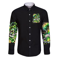 Irish Skull Family Matching Puletasi and Hawaiian Shirt Drink Up Bitches - Wonder Print Shop