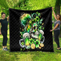 Irish Skull Quilt Drink Up Bitches - Wonder Print Shop
