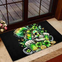 Irish Skull Rubber Doormat Drink Up Bitches - Wonder Print Shop
