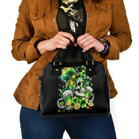 Irish Skull Shoulder Handbag Drink Up Bitches