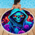 Rose Skull Beach Blanket Just So We Are Clear I'm Not Afraid Of You - Wonder Print Shop