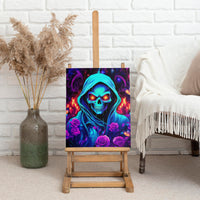 Rose Skull Canvas Wall Art Just So We Are Clear I'm Not Afraid Of You - Wonder Print Shop