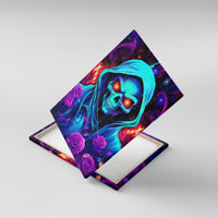 Rose Skull Canvas Wall Art Just So We Are Clear I'm Not Afraid Of You - Wonder Print Shop