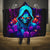 Rose Skull Hooded Blanket Just So We Are Clear I'm Not Afraid Of You