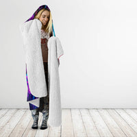Rose Skull Hooded Blanket Just So We Are Clear I'm Not Afraid Of You
