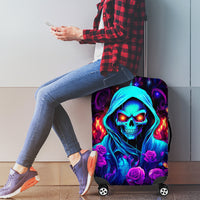 Rose Skull Luggage Cover Just So We Are Clear I'm Not Afraid Of You - Wonder Print Shop