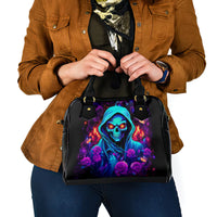 Rose Skull Shoulder Handbag Just So We Are Clear I'm Not Afraid Of You