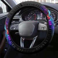 Rose Skull Steering Wheel Cover Just So We Are Clear I'm Not Afraid Of You - Wonder Print Shop
