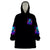Rose Skull Wearable Blanket Hoodie Just So We Are Clear I'm Not Afraid Of You - Wonder Print Shop