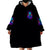 Rose Skull Wearable Blanket Hoodie Just So We Are Clear I'm Not Afraid Of You - Wonder Print Shop