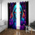 Rose Skull Window Curtain Just So We Are Clear I'm Not Afraid Of You - Wonder Print Shop