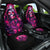 Rose Skull Car Seat Cover Stuck Between IDK IDC And IDGAF - Wonder Print Shop