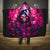 Rose Skull Hooded Blanket Stuck Between IDK IDC And IDGAF