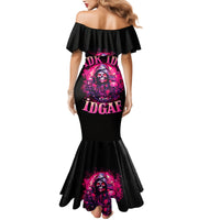 Rose Skull Mermaid Dress Stuck Between IDK IDC And IDGAF - Wonder Print Shop