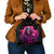 Rose Skull Shoulder Handbag Stuck Between IDK IDC And IDGAF