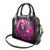 Rose Skull Shoulder Handbag Stuck Between IDK IDC And IDGAF
