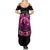 Rose Skull Summer Maxi Dress Stuck Between IDK IDC And IDGAF - Wonder Print Shop