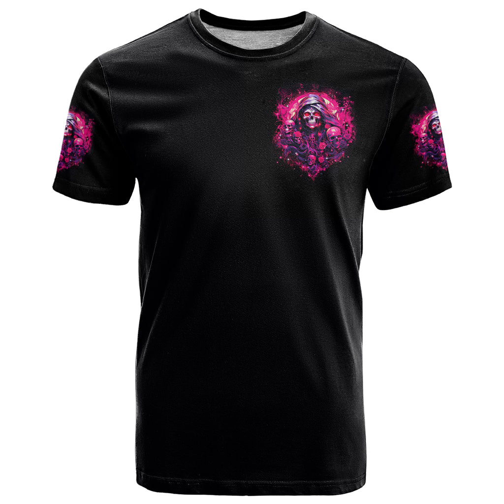 Rose Skull T Shirt Stuck Between IDK IDC And IDGAF - Wonder Print Shop