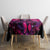 Rose Skull Tablecloth Stuck Between IDK IDC And IDGAF - Wonder Print Shop