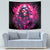 Rose Skull Tapestry Stuck Between IDK IDC And IDGAF - Wonder Print Shop