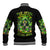 Irish Skull Baseball Jacket The Devil Whispered To Me I'm Coming For You - Wonder Print Shop