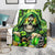 Irish Skull Blanket The Devil Whispered To Me I'm Coming For You