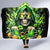 Irish Skull Hooded Blanket The Devil Whispered To Me I'm Coming For You