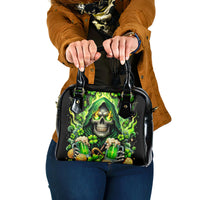 Irish Skull Shoulder Handbag The Devil Whispered To Me I'm Coming For You