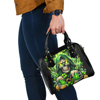 Irish Skull Shoulder Handbag The Devil Whispered To Me I'm Coming For You