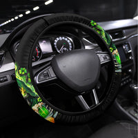 Irish Skull Steering Wheel Cover The Devil Whispered To Me I'm Coming For You - Wonder Print Shop