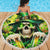 Irish Skull Beach Blanket The Devil Whispered To Me I'm Coming For You - Wonder Print Shop