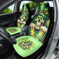 Irish Skull Car Seat Cover The Devil Whispered To Me I'm Coming For You - Wonder Print Shop
