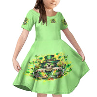 Irish Skull Family Matching Mermaid Dress and Hawaiian Shirt The Devil Whispered To Me I'm Coming For You - Wonder Print Shop