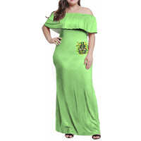 Irish Skull Family Matching Off Shoulder Maxi Dress and Hawaiian Shirt The Devil Whispered To Me I'm Coming For You - Wonder Print Shop