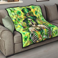 Irish Skull Quilt The Devil Whispered To Me I'm Coming For You - Wonder Print Shop