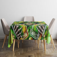 Irish Skull Tablecloth The Devil Whispered To Me I'm Coming For You - Wonder Print Shop