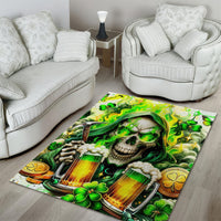 Irish Skull Area Rug I Whisper Back Bring Beer - Wonder Print Shop