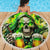 Irish Skull Beach Blanket I Whisper Back Bring Beer - Wonder Print Shop