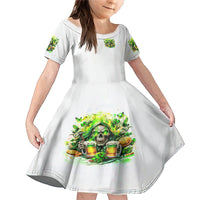 Irish Skull Family Matching Mermaid Dress and Hawaiian Shirt I Whisper Back Bring Beer - Wonder Print Shop