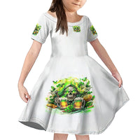 Irish Skull Family Matching Tank Maxi Dress and Hawaiian Shirt I Whisper Back Bring Beer - Wonder Print Shop