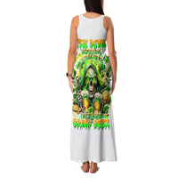 Irish Skull Family Matching Tank Maxi Dress and Hawaiian Shirt I Whisper Back Bring Beer - Wonder Print Shop