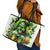 Irish Skull Leather Tote Bag I Whisper Back Bring Beer - Wonder Print Shop