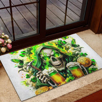 Irish Skull Rubber Doormat I Whisper Back Bring Beer - Wonder Print Shop