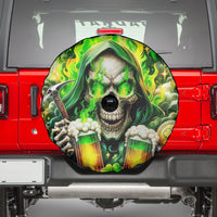 Irish Skull Spare Tire Cover I Whisper Back Bring Beer - Wonder Print Shop