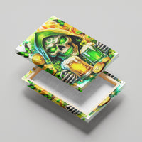 Irish Skull Canvas Wall Art To Wash Down Another Beer To Wash Down This Beer - Wonder Print Shop