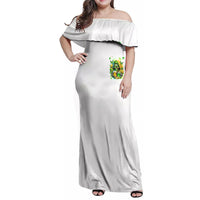 Irish Skull Family Matching Off Shoulder Maxi Dress and Hawaiian Shirt To Wash Down Another Beer To Wash Down This Beer - Wonder Print Shop