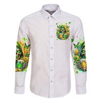 Irish Skull Family Matching Puletasi and Hawaiian Shirt To Wash Down Another Beer To Wash Down This Beer - Wonder Print Shop