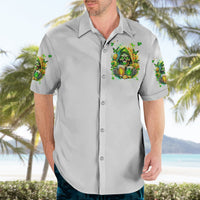Irish Skull Hawaiian Shirt To Wash Down Another Beer To Wash Down This Beer - Wonder Print Shop
