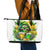 Irish Skull Leather Tote Bag To Wash Down Another Beer To Wash Down This Beer - Wonder Print Shop