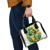 Irish Skull Shoulder Handbag To Wash Down Another Beer To Wash Down This Beer
